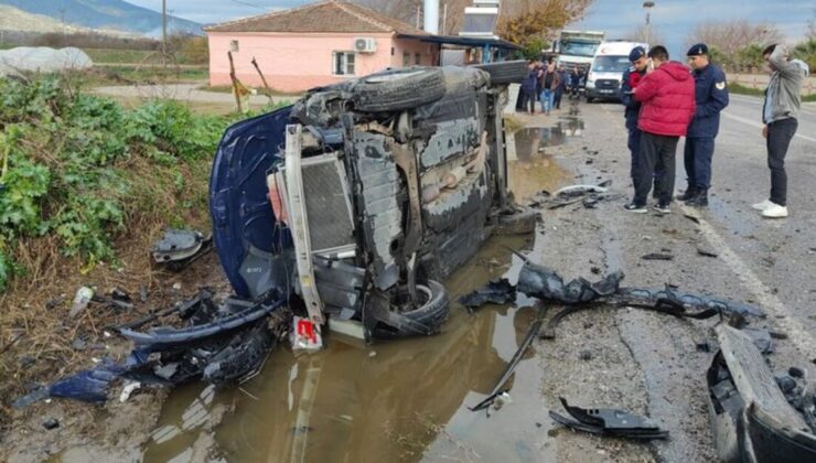 Aydın'da iki otomobilin çarpışması sonucu 4 kişi yaralandı – Güncel haberler